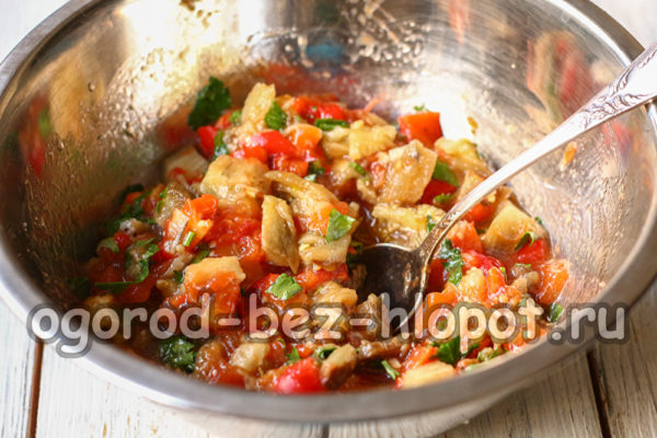 mescolare l'insalata