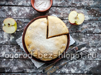 une tarte aux pommes qui fond dans la bouche