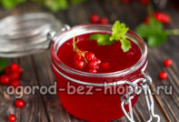 gelatina di ribes rosso