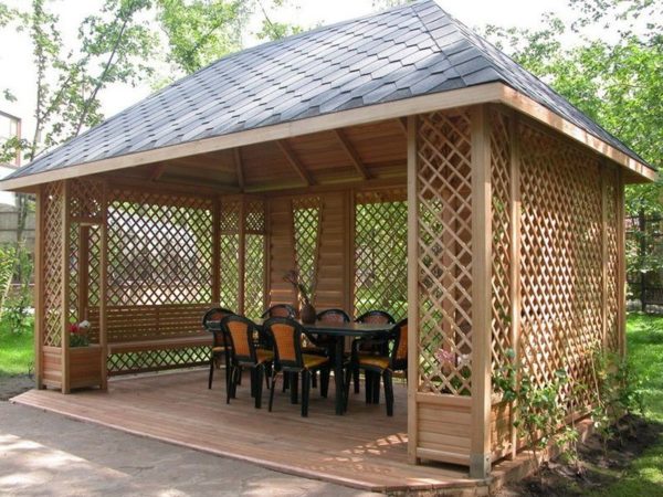 Gazebo in legno fai da te