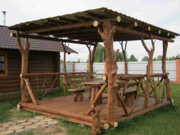 Gazebo in legno fai da te