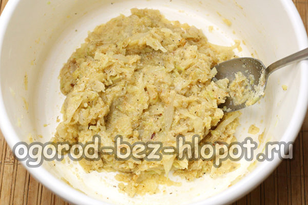 composto di cavolo per cotolette