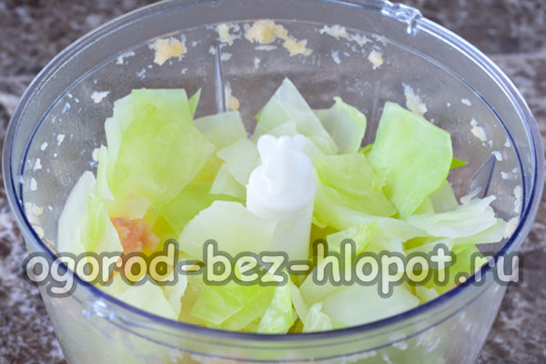 ajouter du chou à la viande hachée