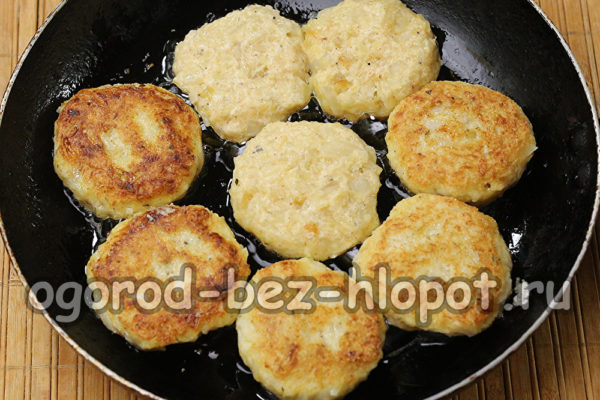 formare delle polpette e metterle in una padella