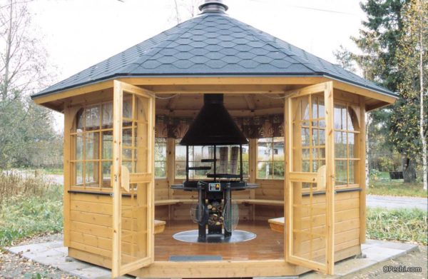 gazebos vitrés