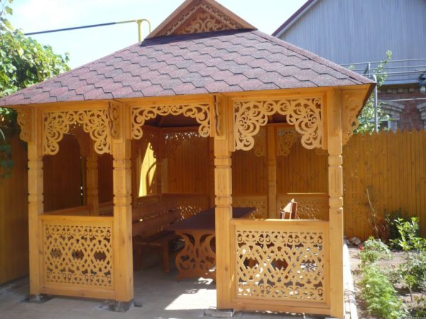 finitura gazebo