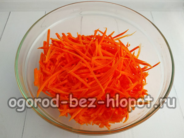 Karotten raspeln