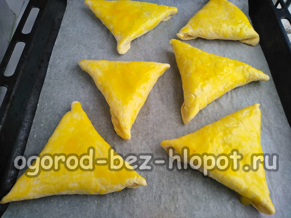 Auf ein Backblech legen