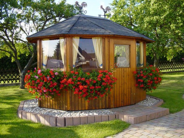 décorer un chalet d'été