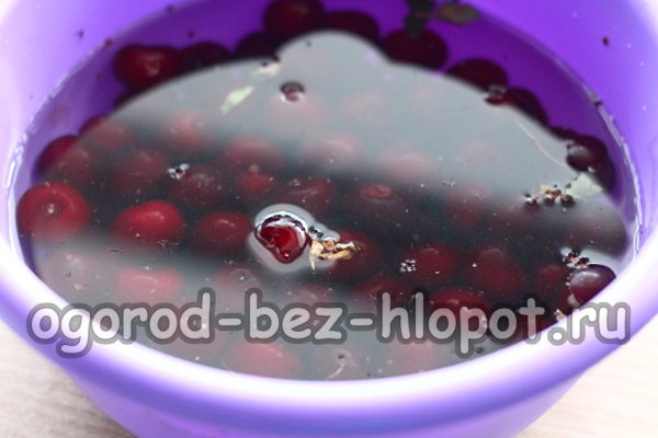 laver les cerises