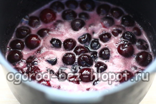 faire bouillir la confiture