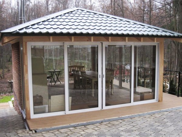 gazebos vitrés