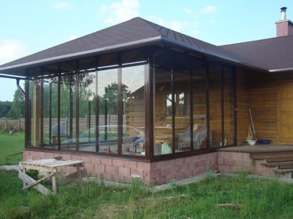 gazebos vitrés