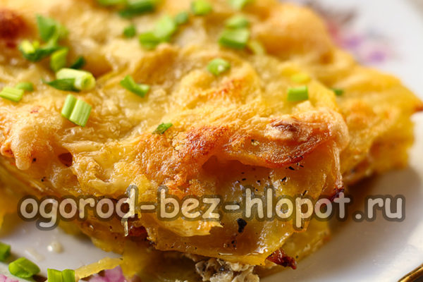 délicieuses pommes de terre Dauphiné