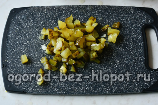 Corta el pepino