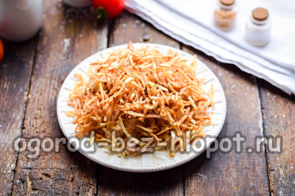 sprinkle with potato straws