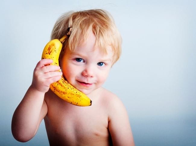 Bananen für Kinder