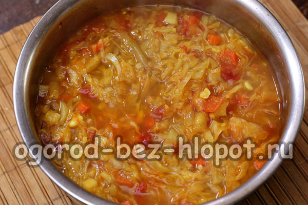 verser le bouillon