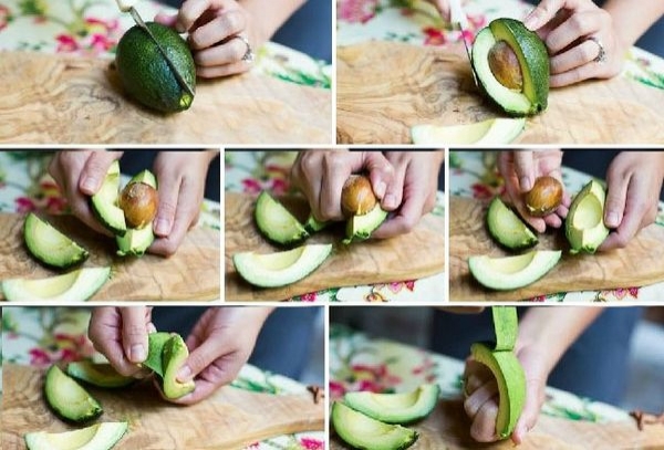 Wie man eine Avocado schält