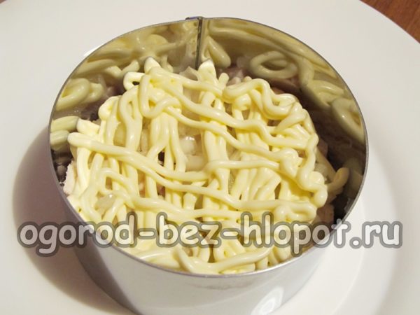 Graisser avec de la mayonnaise