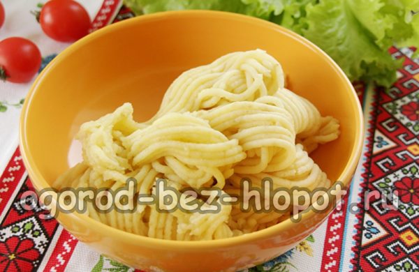 pommes de terre bouillies, hachis