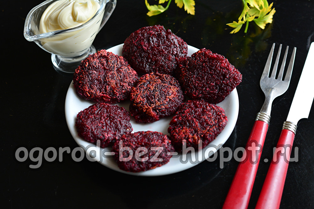 irmikli pancar pirzolası