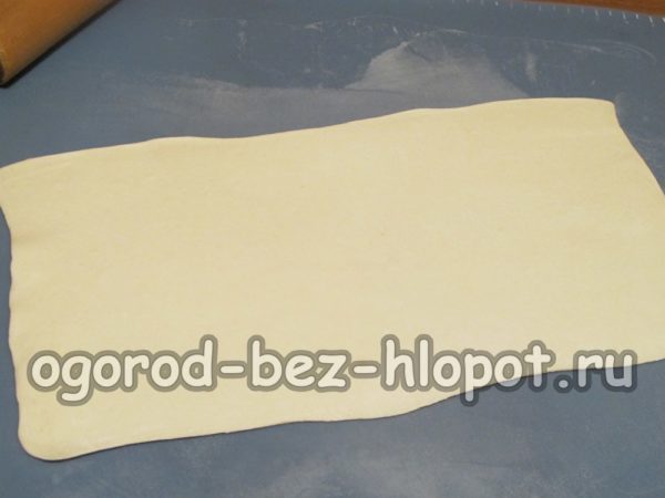 Den Teig ausrollen