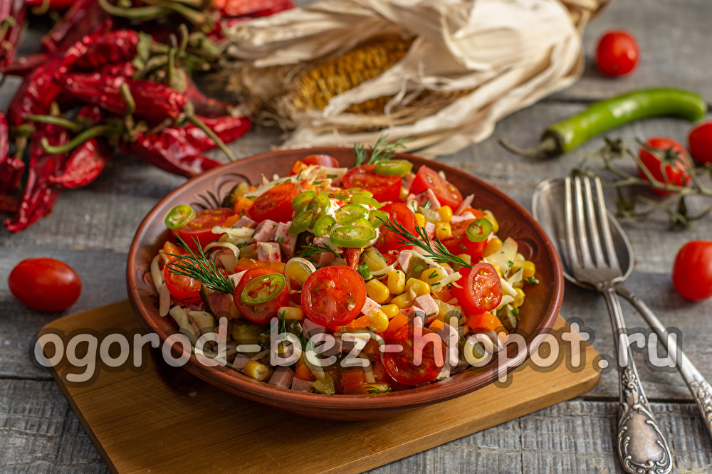 Salade mexicaine - aucune cuisson requise