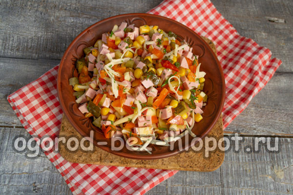arroser d'huile et remuer