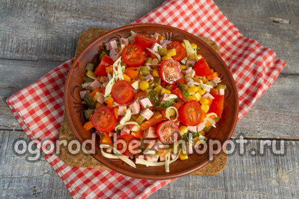garnir de tomates cerises