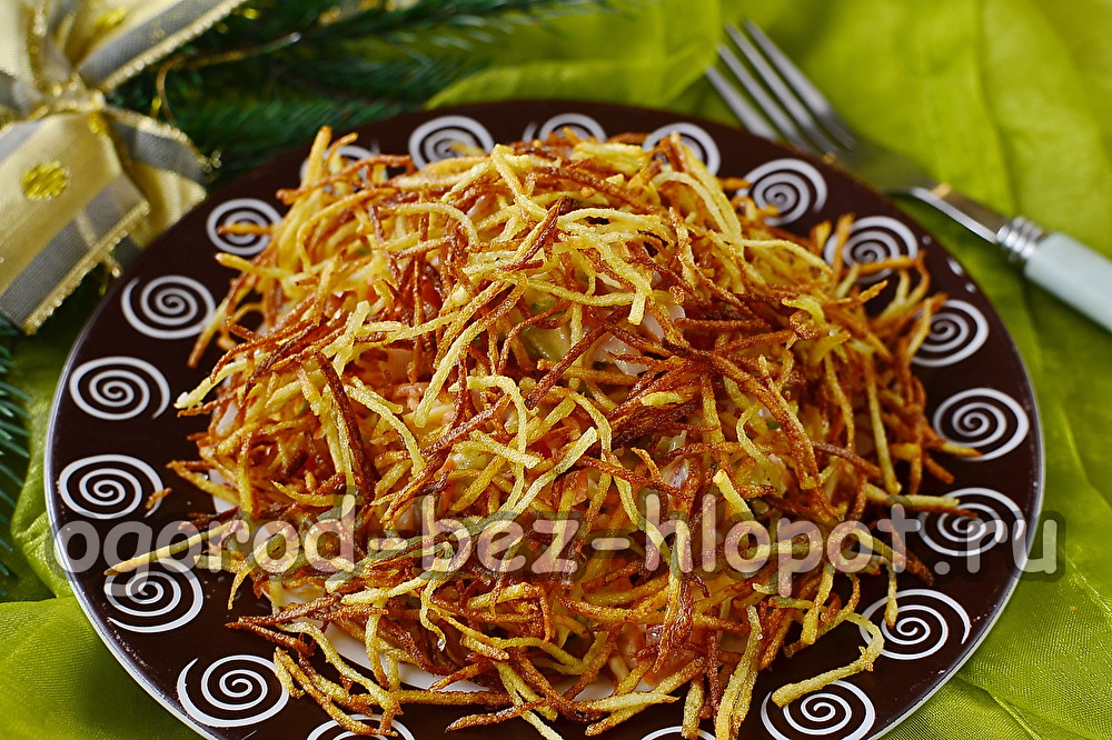 Insalata di formicaio con carote coreane