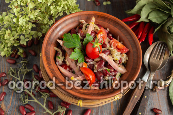 Der Völlerei-Salat ist fertig.