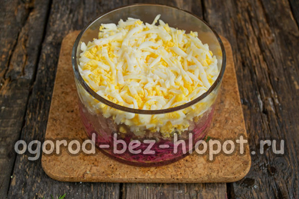 couche d'œufs