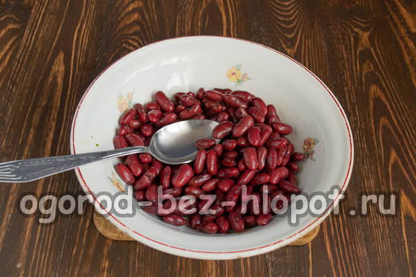 Enjuaga los frijoles