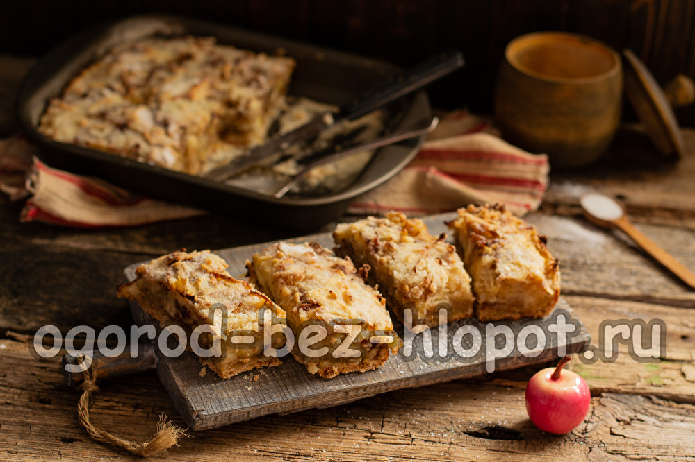 български ябълков пай