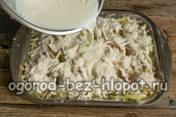 Milch oder Sahne dazugeben