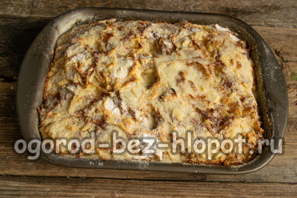 Backe einen Kuchen