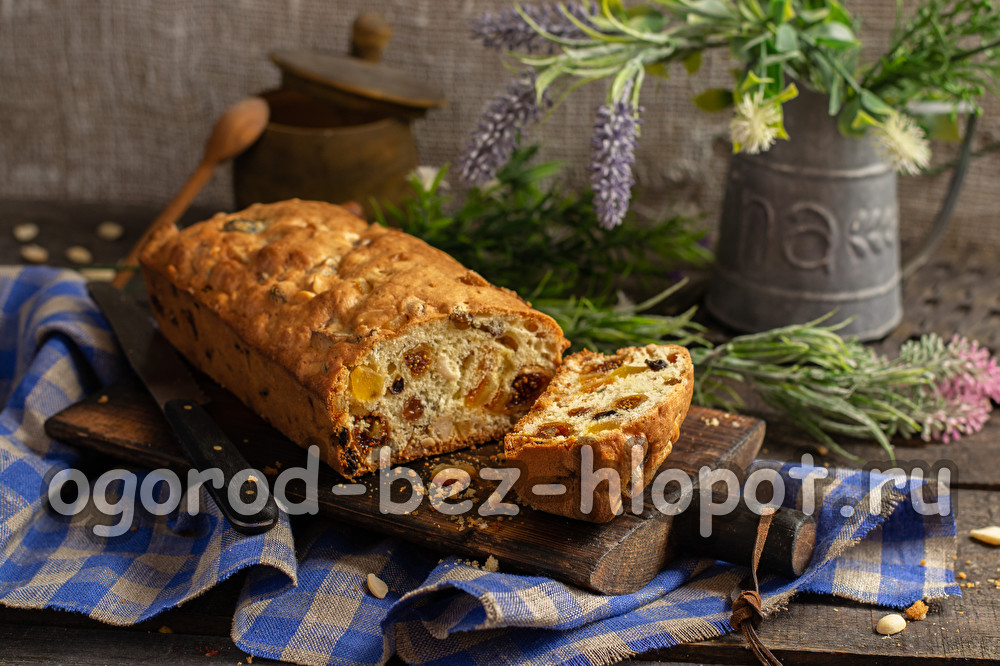 Mazurka, pastel con nueces y frutos secos