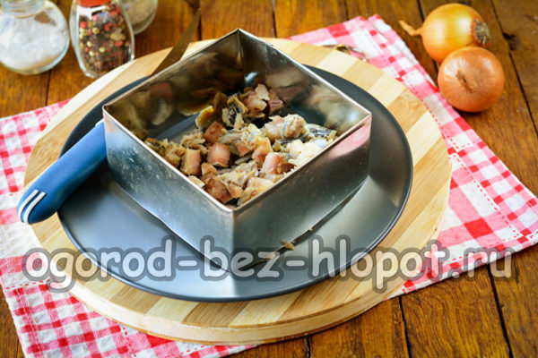 απλώστε τα φιλέτα ρέγγας