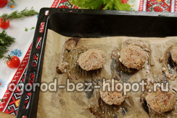 escalopes cuites au four