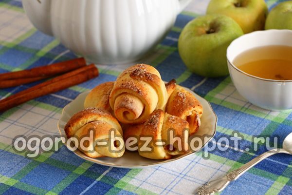 i croissant alle mele sono pronti