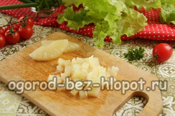 tagliare gli ananas