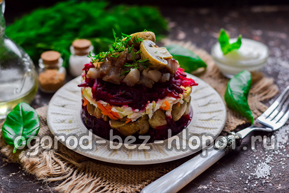 Heringssalat schmeckt besser als „Hering im Pelzmantel“.