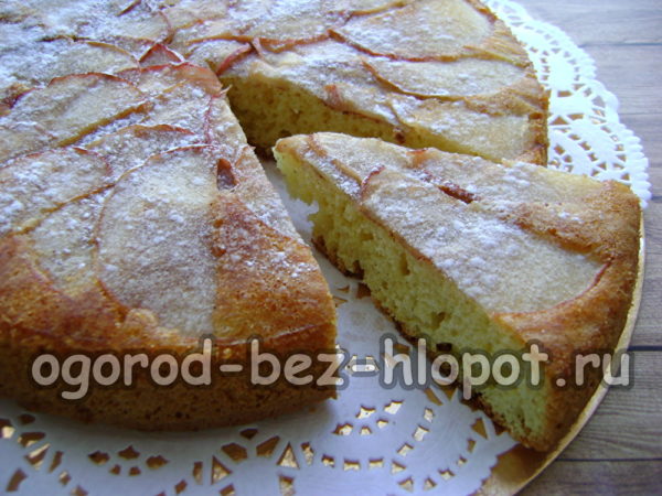 Apfelgebäck