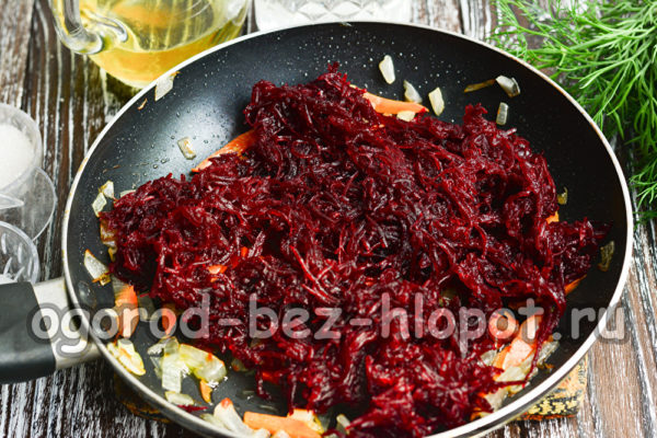 barbabietole grattugiate