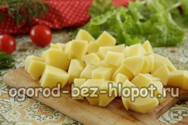 patatesleri kes