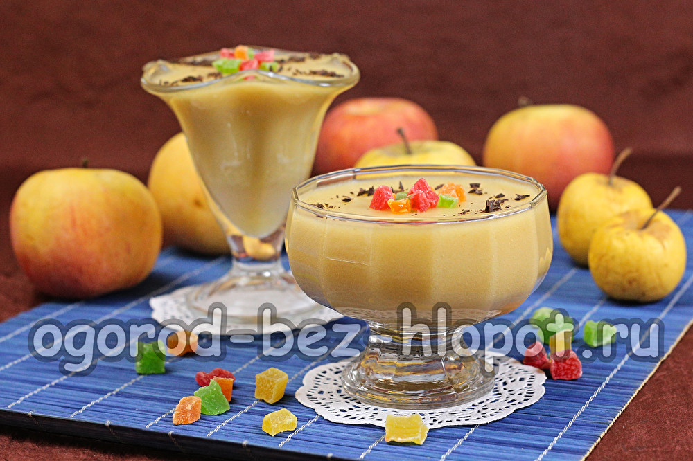 gelée de pommes sans sucre