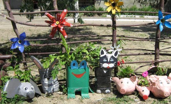 Bastelideen mit Dosen für den Garten