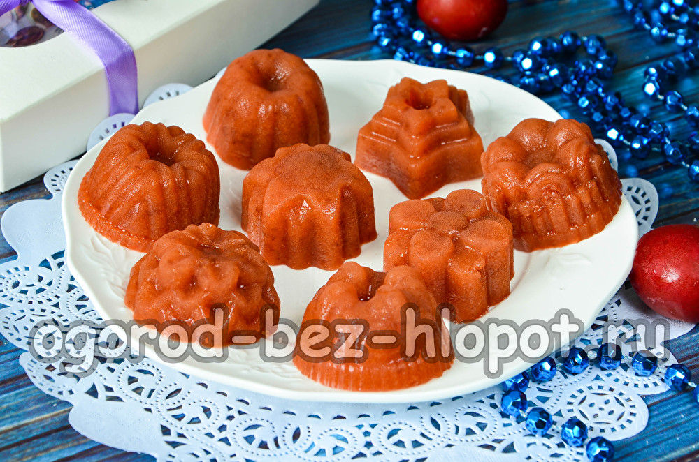 Hausgemachte Pflaumenmarmelade