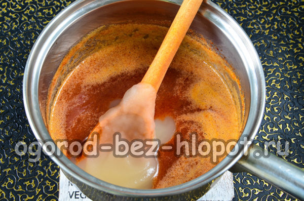 Agar-Agar hinzufügen
